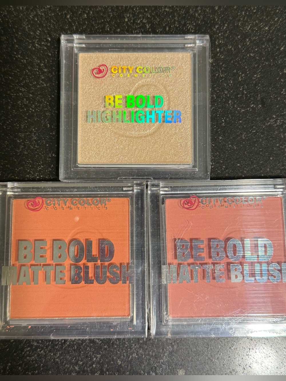 City Color Be Bold Matte Blush and Highlighter